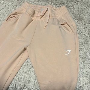 Pink GYMSHARK joggers